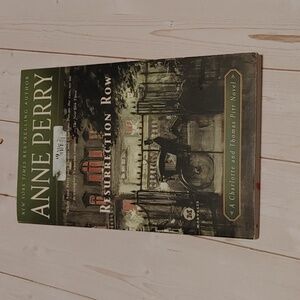 Resurrection Row By Anne Perry Adult Fiction Novel Softcover Book